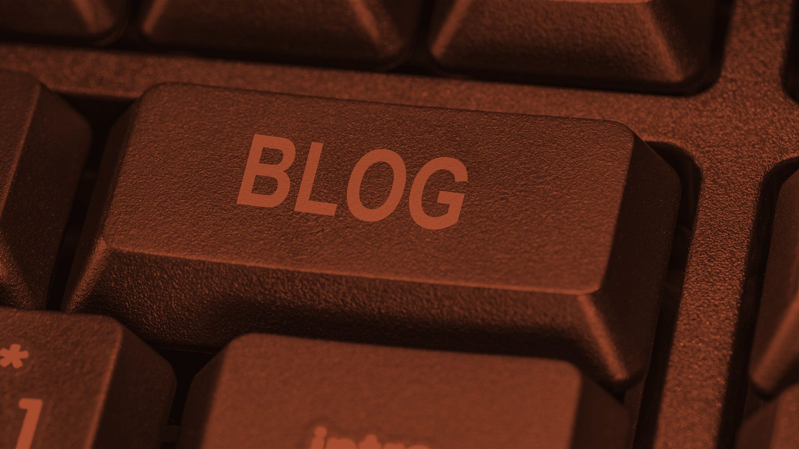 The Importance of Blogging for Local SEO Feature Image: Close-up of the Blog Key on a Keyboard